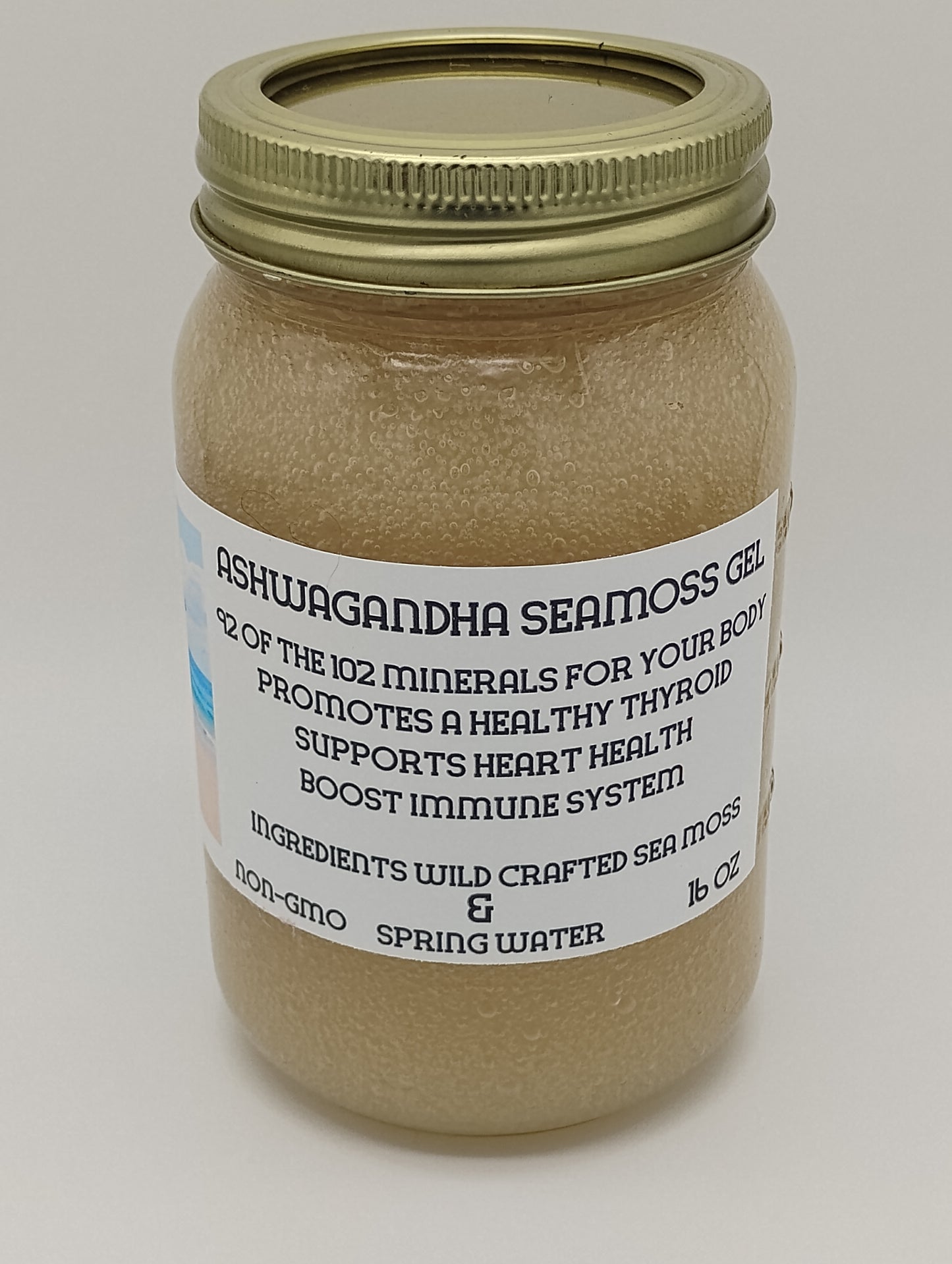 Ashwagandha Sea Moss Gel 16