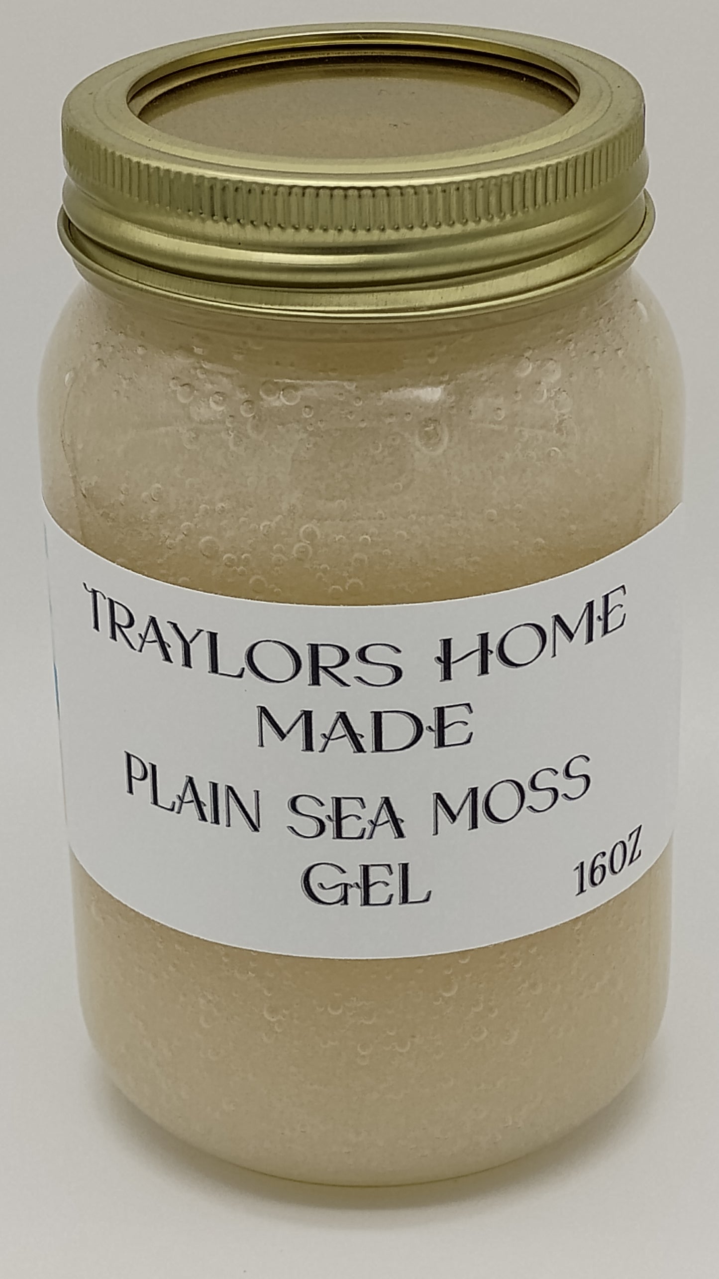 Plain Sea Moss Gel 16 oz