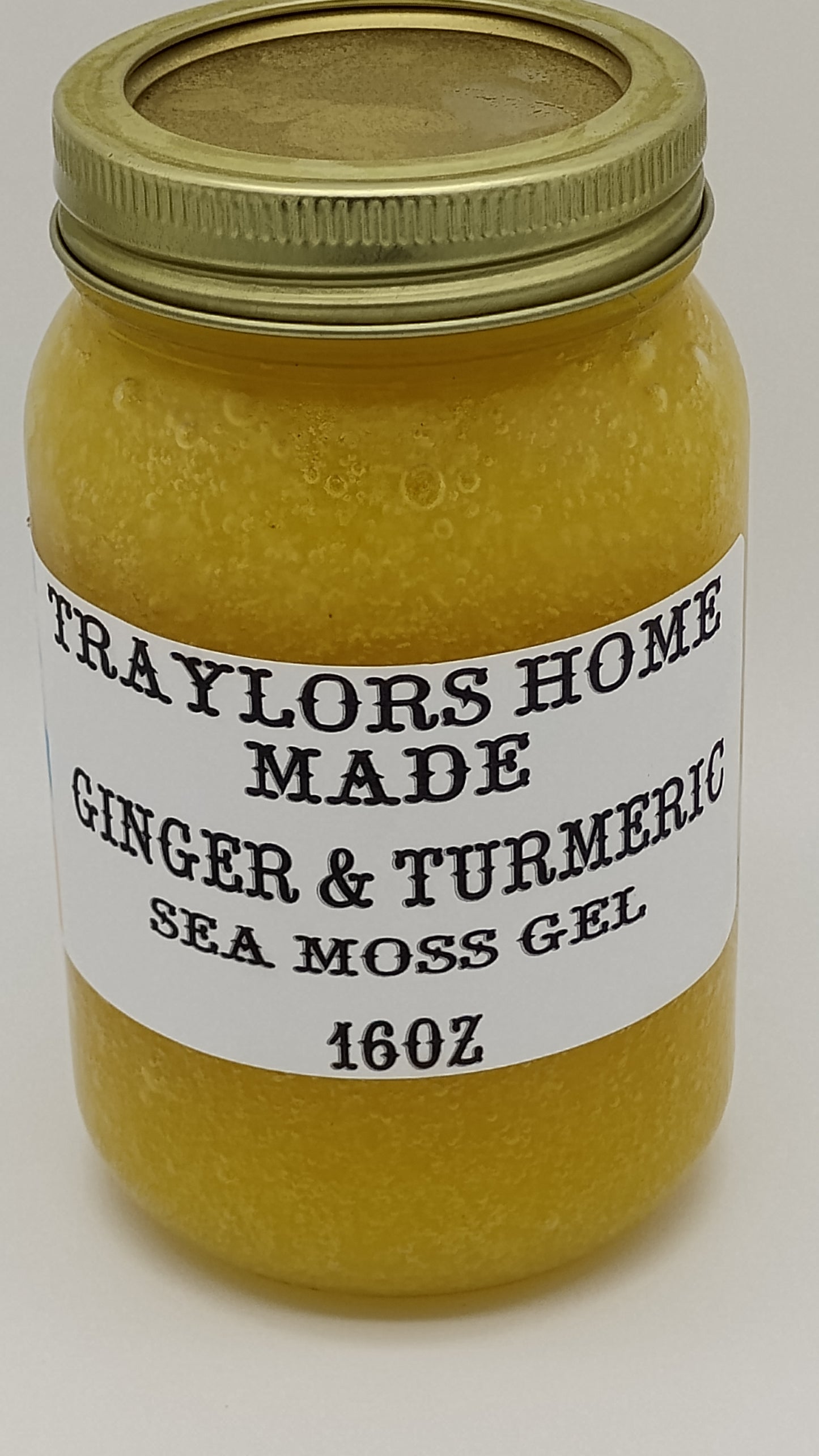 Ginger & Turmeric Sea Moss Gel 16 oz
