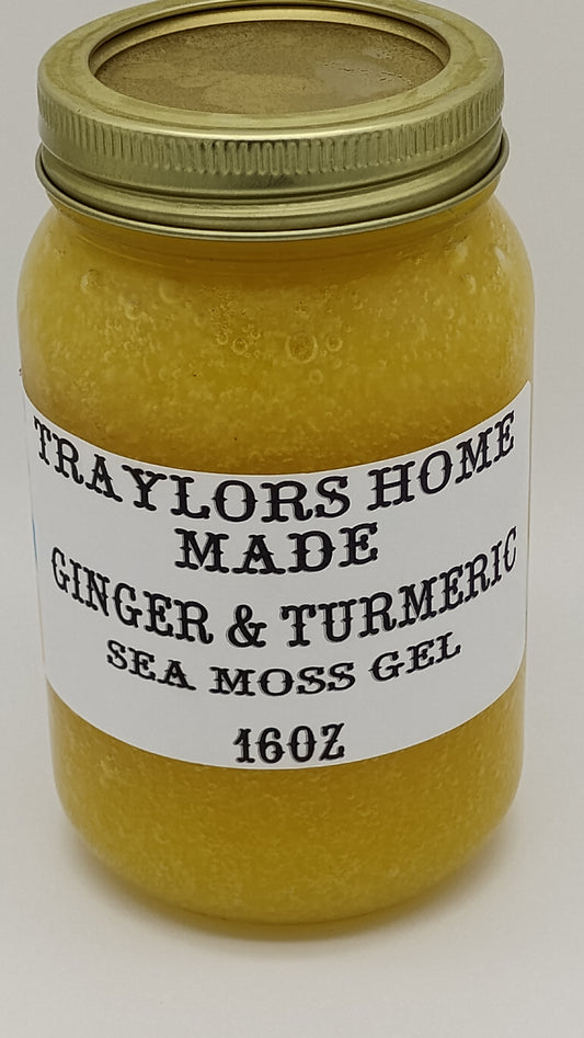 Ginger & Turmeric Sea Moss Gel 16 oz