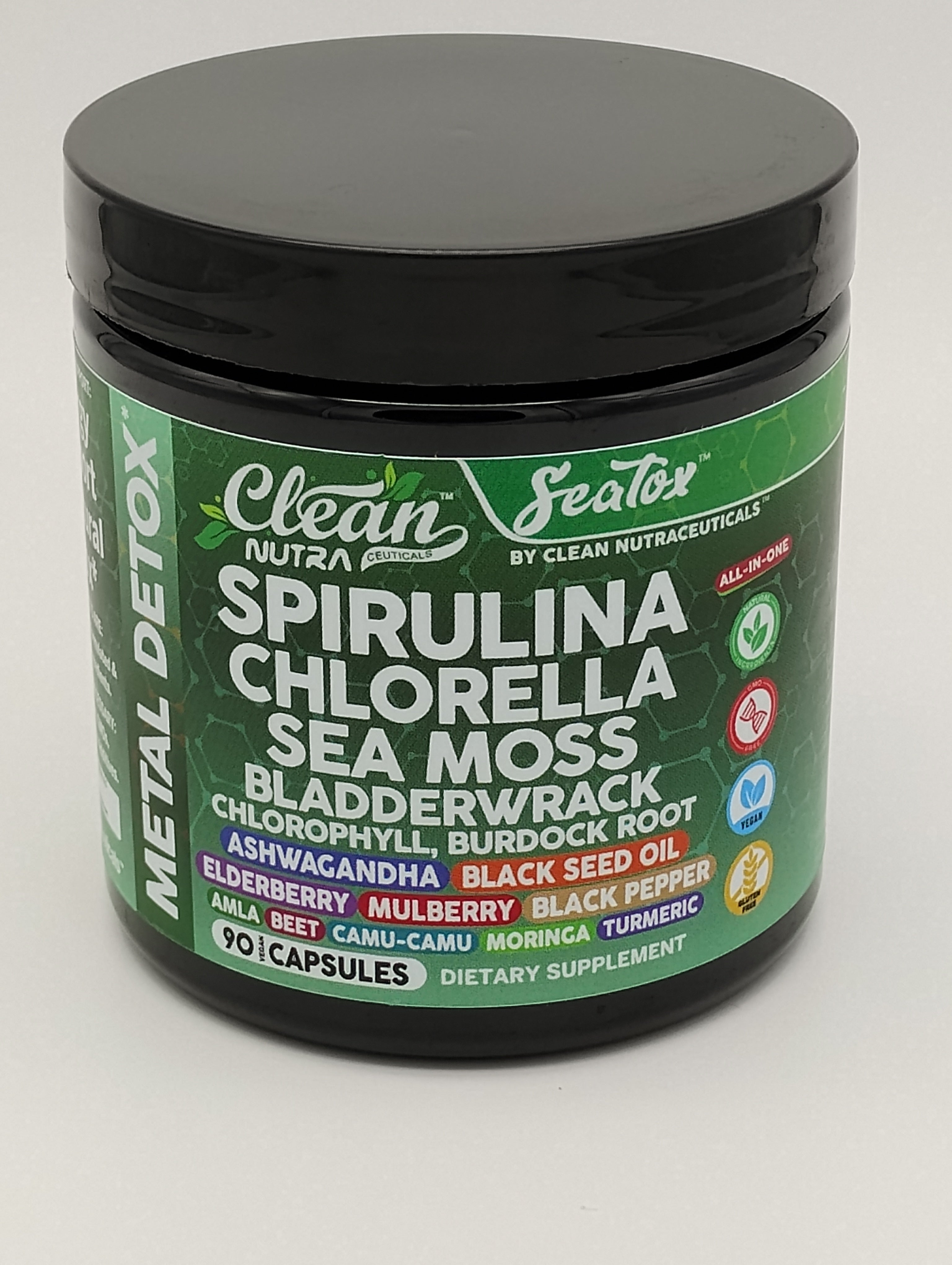 Spirulina Detox Capsules 60 ct