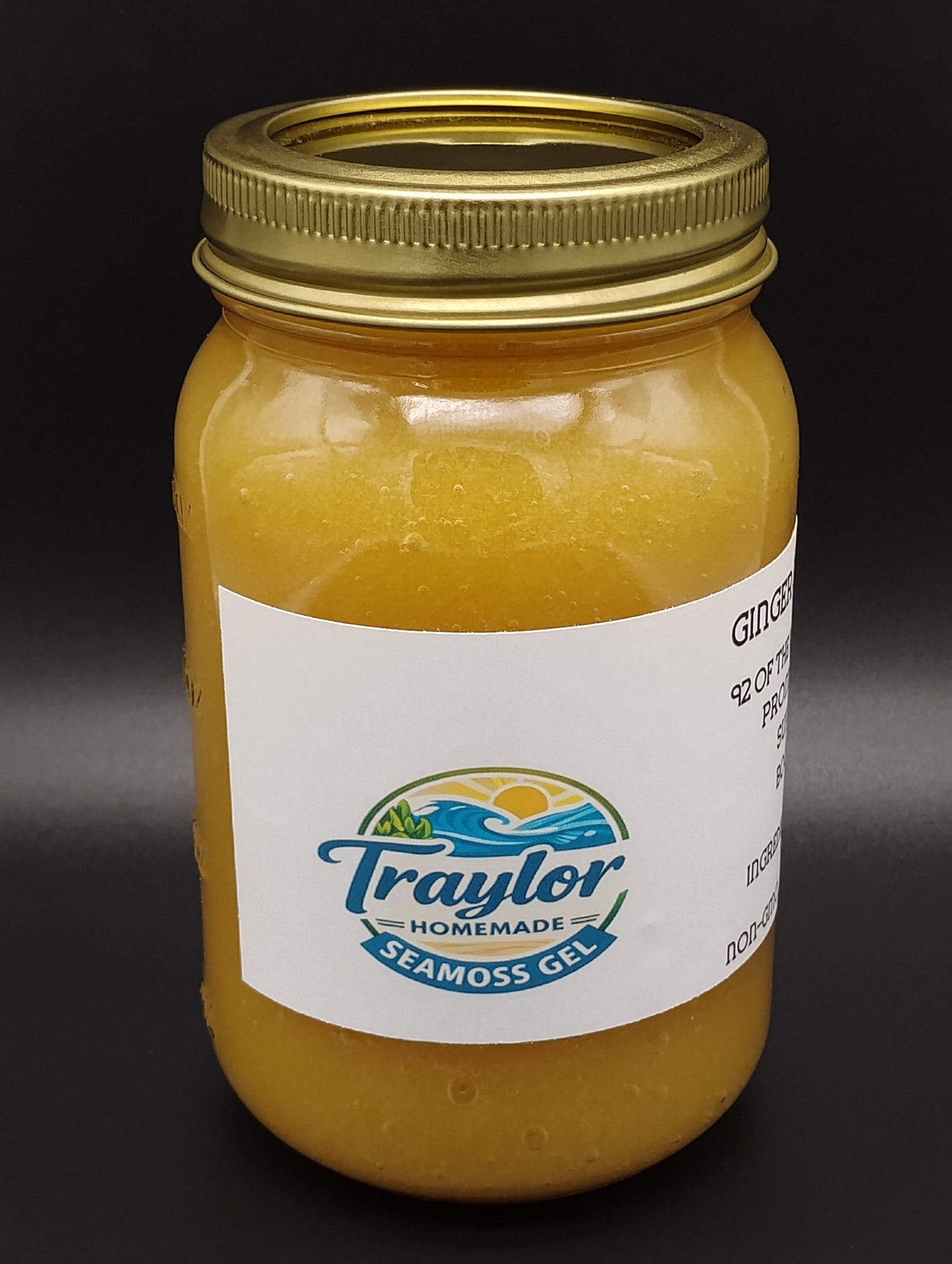 Ginger & Turmeric Sea Moss Gel 16 oz