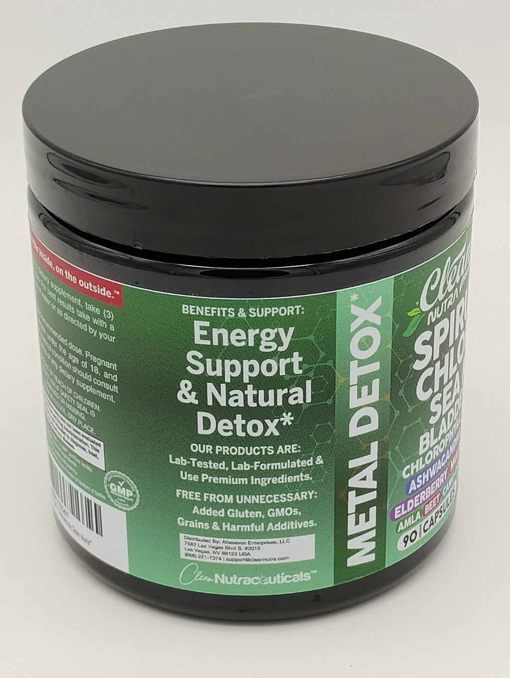 Spirulina Detox Capsules 60 ct