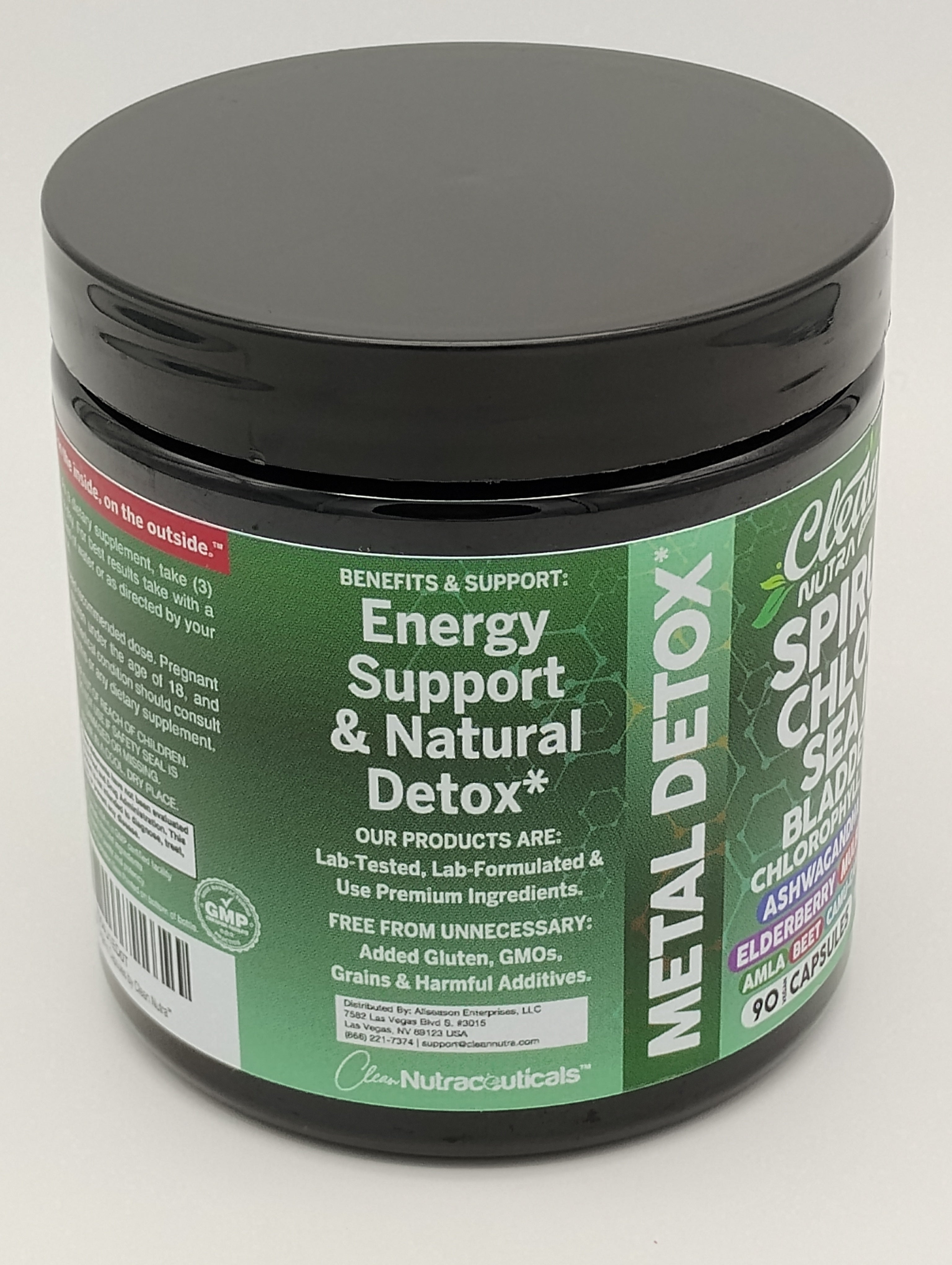 Spirulina Detox Capsules 60 ct